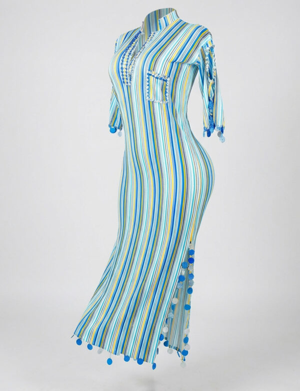 Bellybello “Azure Andalus” Elegant Galabeya