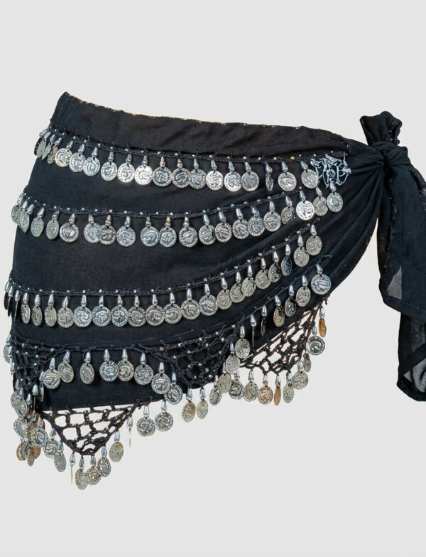Bellybello “Midnight Pulse” Statement Hip Belt
